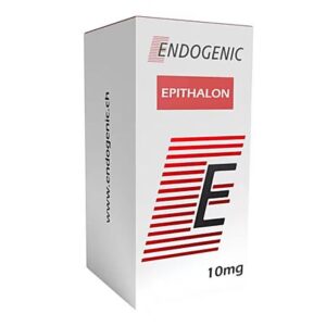 Epithalon kaufen – Fläschchen mit 10 mg AEDG-Tetrapeptid als Forschungsreagenz