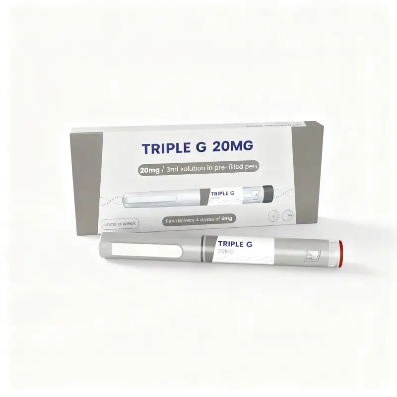 Retatrutid 20 mg TRIPLE G PEN mit Umverpackung – Triagonist-Forschungspeptid im vorgefüllten Fertigpen