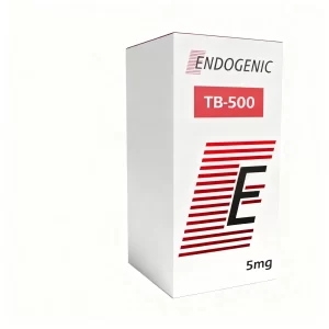 Faltschachtel mit Durchstechflasche TB-500 5 mg als Forschungsreagenz